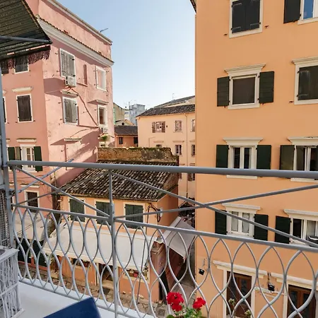 Venetian Balcony , Old Town Corfu *